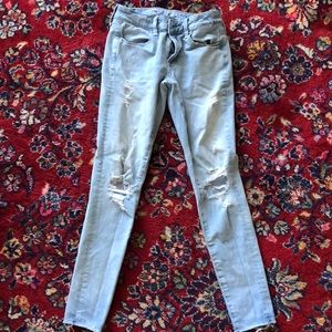 American Eagle Distressed Jeggings